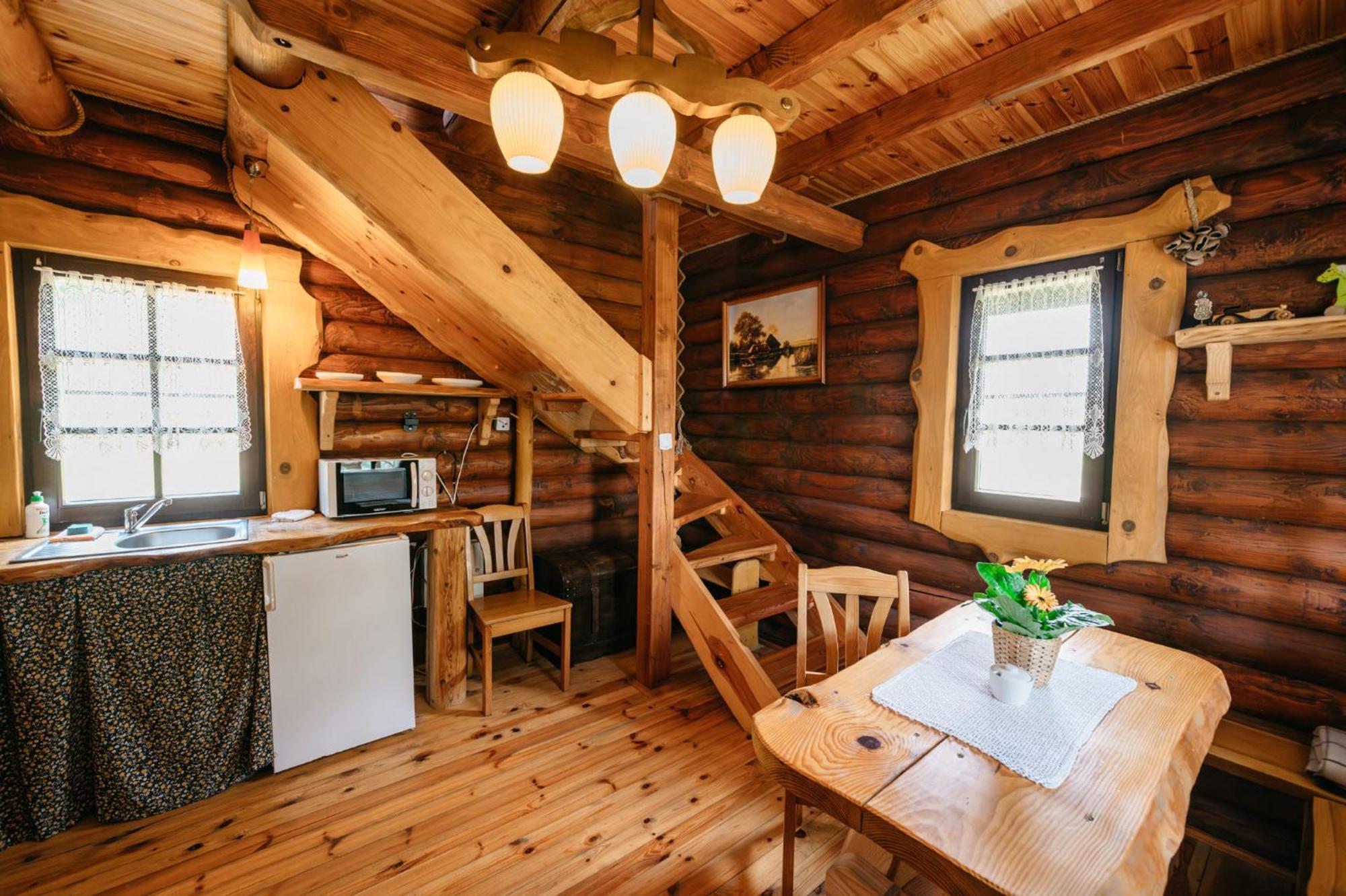 Bieszczadzka Bania Villa Lesko Dış mekan fotoğraf