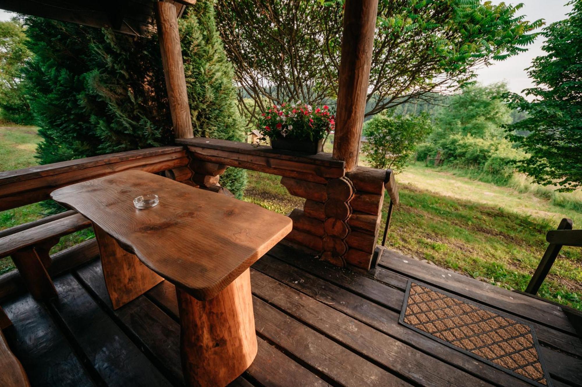 Bieszczadzka Bania Villa Lesko Dış mekan fotoğraf